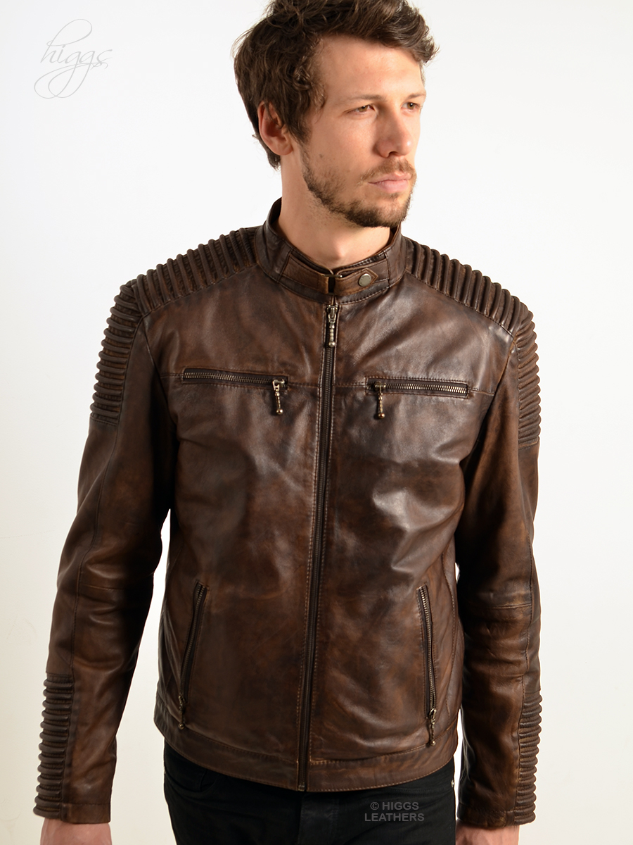Buy mens leather biker jacket – Modern fashion jacket photo blog